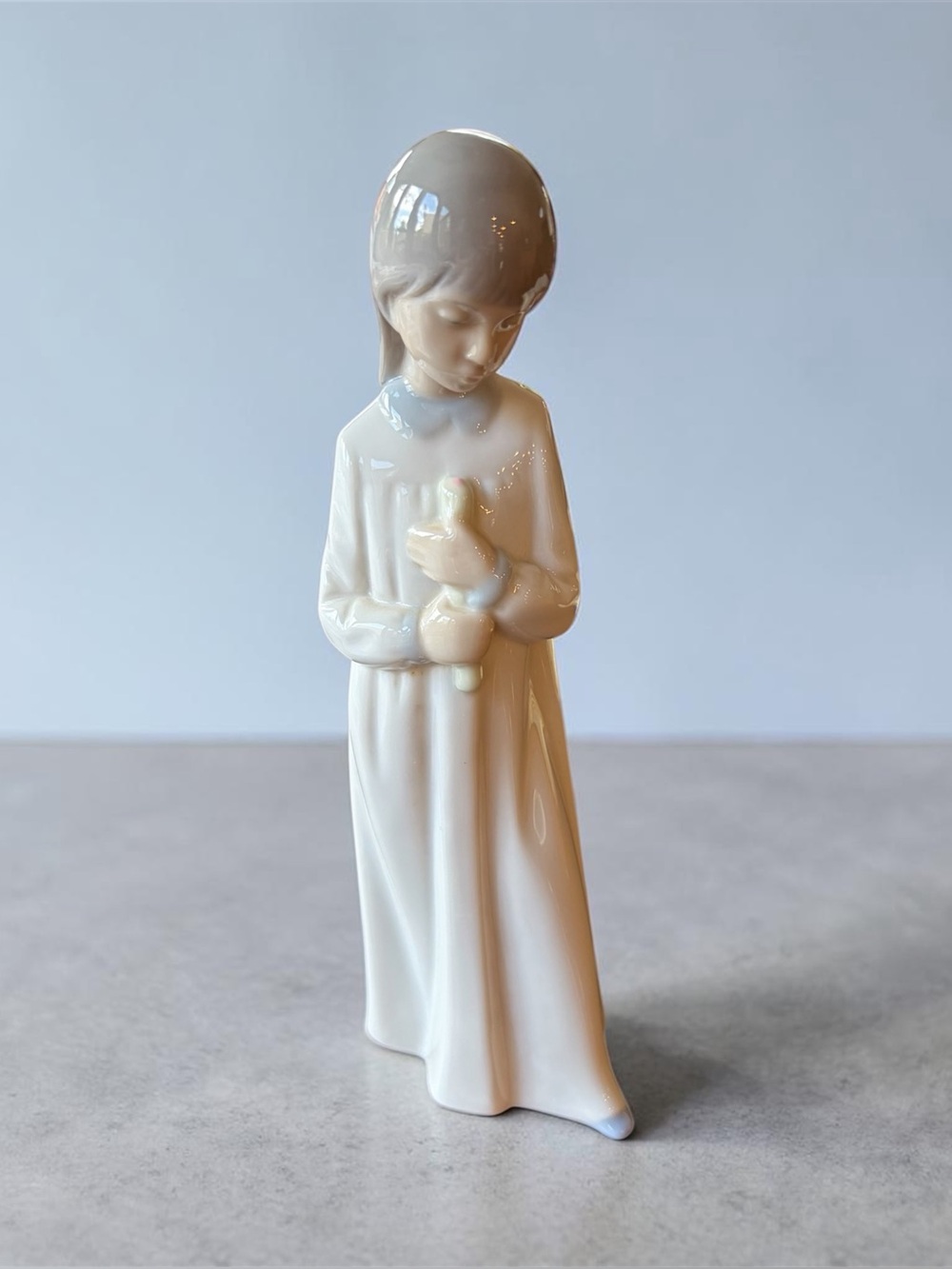 Vintage NAO by Lladro Spain, Girl With Candle #562